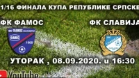 (UŽIVO) FK Famos - FK Slavija