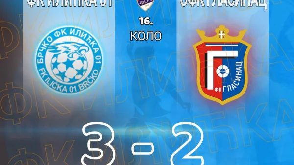 Ilićka 01 bolja od Glasinca, Druga liga RS – Istok
