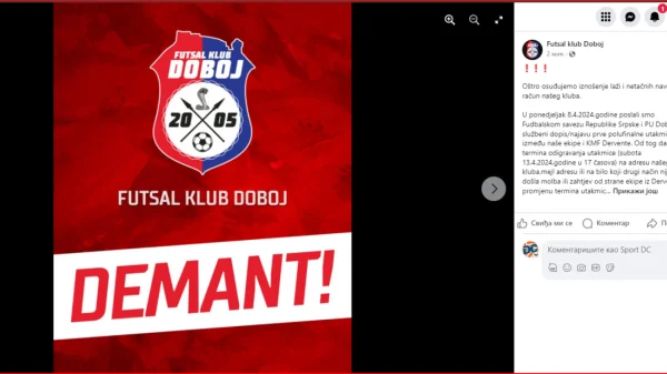 Doboj odgovorio Derventi: Nemojte da lažete!, Prva liga RS , play-off