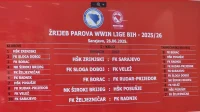 Zrinjski - Sarajevo, prvo kolo, Juniorska Premijer liga BiH
