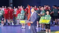 57.međunarodni rukometno TV turnir šsmpiona "Doboj 2026": Premijer Savo Minić otvorio rukometno spektakl u Doboju (FOTO)