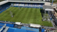 Grbavica kao Koševo, oštećena, WWIN liga