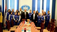 ŽKK Trebinje 03 na prijemu kod gradonačelnika